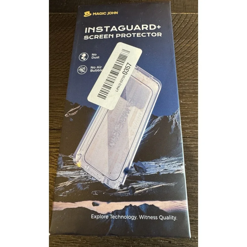 MAGIC JOHN 3rd Gen Upgraded for iPhone 17 Pro Max Screen Protector 6.9 Inch 2 Pk